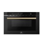 Forno Capoliveri Espresso 24-Inch Microwave Drawer, Black, 1.2 cu.ft