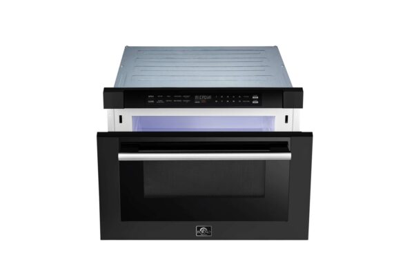 Forno Capoliveri Espresso 24-Inch Microwave Drawer, Black, 1.2 cu.ft