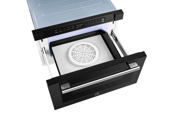 Forno Capoliveri Espresso 24-Inch Microwave Drawer, Black, 1.2 cu.ft