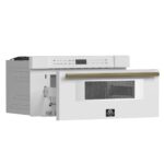 Forno Capoliveri Espresso 30-Inch Microwave Drawer, White, 1.2 cu.ft, 900 Watts, Built-In, Touch Control LCD Display, Auto-Touch Open/Close, 11 Power Levels, Sensor Cooking