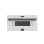 Forno Capoliveri Espresso 30-Inch Microwave Drawer, White, 1.2 cu.ft, 900 Watts, Built-In, Touch Control LCD Display, Auto-Touch Open/Close, 11 Power Levels, Sensor Cooking
