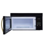 Forno Scalo 30-Inch Over the Range Microwave, Black – 1.6 cu.ft, 300 CFM Vent, Touch Control, LED Light