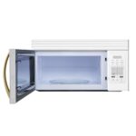Forno Scalo 30-Inch Over the Range Microwave, White – 1.6 cu.ft, 300 CFM Vent, Touch Control, LED Light