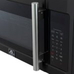 Forno Fornace 30-Inch Over the Range Convection Microwave, Black – 1.5 cu.ft, 300 CFM Vent, Touch Control, LED Light