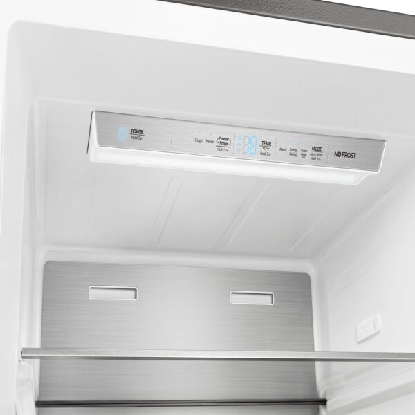FORNO Maderno 28" Left Swing Convertible Freestanding Refrigerator/Freezer in Stainless Steel 13.6 cu.ft.