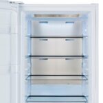 Forno Maderno 2-28-Inch Wide Convertible Refrigerator/Freezer in White, Decorative Trim, 27.2 cu.ft