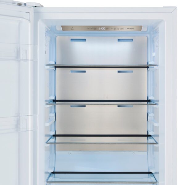 Forno Maderno 2-28-Inch Wide Convertible Refrigerator/Freezer in White, Decorative Trim, 27.2 cu.ft