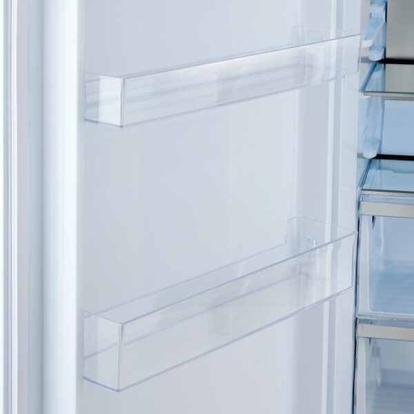 Forno Maderno 2-28-Inch Wide Convertible Refrigerator/Freezer in White, Decorative Trim, 27.2 cu.ft