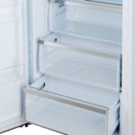 Forno Maderno 2-28-Inch Wide Convertible Refrigerator/Freezer in White, Decorative Trim, 27.2 cu.ft