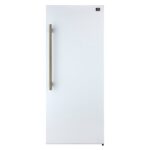 Forno Maderno 2-28-Inch Wide Convertible Refrigerator/Freezer in White, Decorative Trim, 27.2 cu.ft