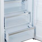 Forno Maderno 2-28-Inch Wide Convertible Refrigerator/Freezer in White, Decorative Trim, 27.2 cu.ft