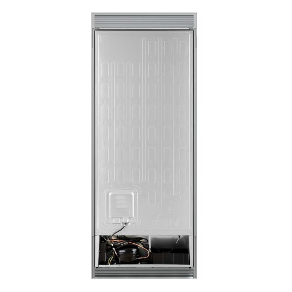 Forno Maderno 28-Inch Built-In Convertible Refrigerator in Black with Antique Brass Handle, 13.6 cu.ft