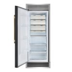 Forno Maderno 28" Built-In Convertible Refrigerator in Black, 13.6 cu.ft.