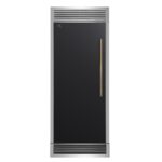Forno Maderno 28" Built-In Convertible Refrigerator in Black, 13.6 cu.ft.