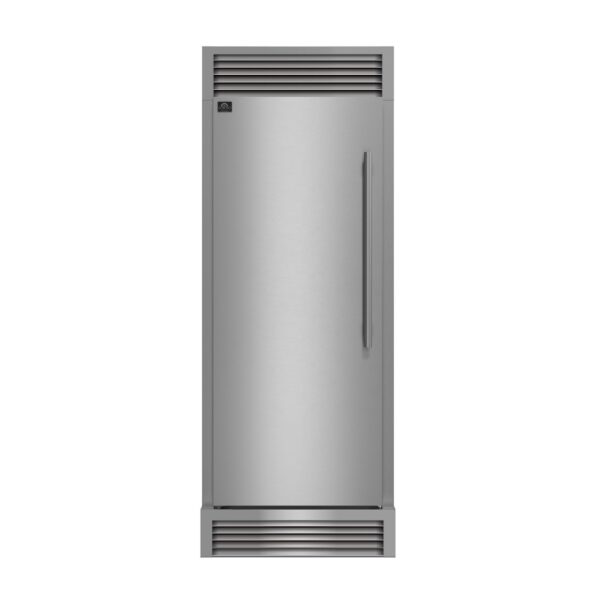 Forno Maderno 28" Built-In Convertible Refrigerator, 13.6 cu.ft. Left Swing with Decorative Grill - 32" Wide