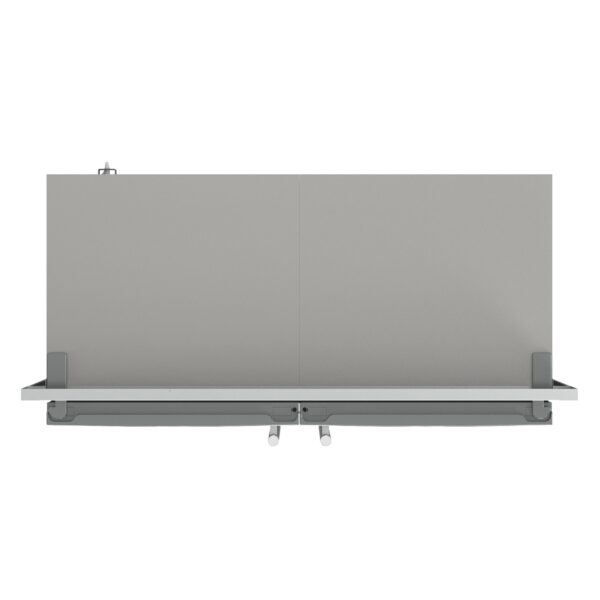 ProductForno Fortezza 60 Inch Convertible Refrigerator/Freezer with Modern Trim Kit, Stainless Steel, Total No Frost, with Automatic Ice Maker