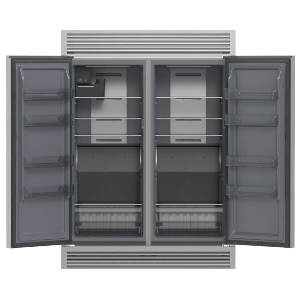 Forno Fortezza 60 Inch Convertible Refrigerator/Freezer with Trim Grill