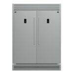 Forno Fortezza 60 Inch Convertible Refrigerator/Freezer with Trim Grill