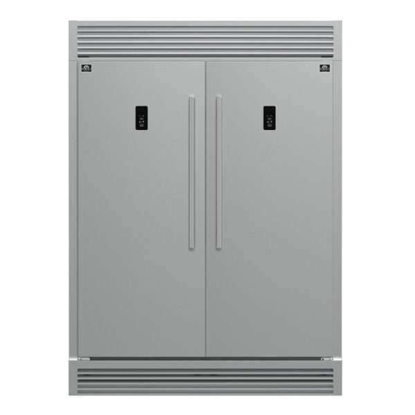 Forno Fortezza 60 Inch Convertible Refrigerator/Freezer with Trim Grill
