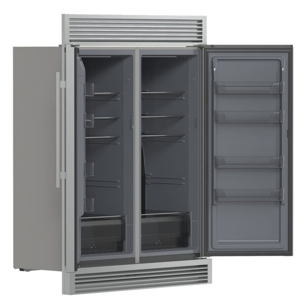 Forno Fortezza 60 Inch Convertible Refrigerator/Freezer with Trim Grill