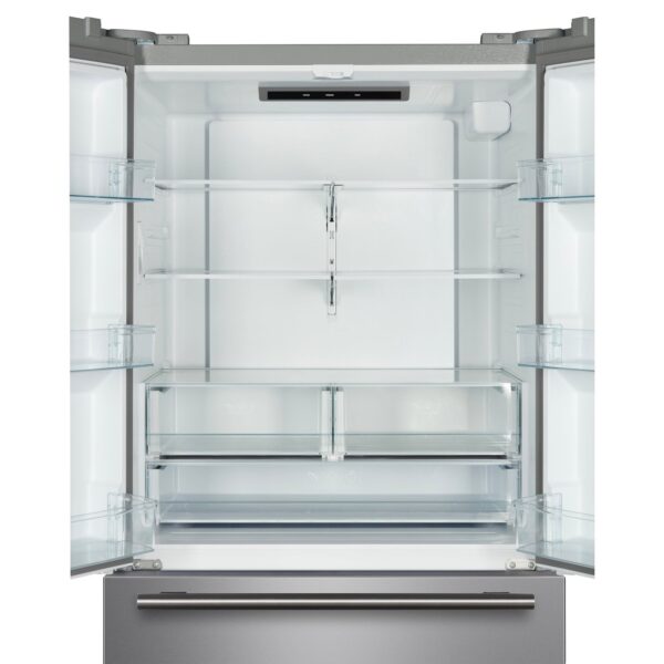 Forno Rivello 36 Inch French Door Refrigerator in Stainless Steel, Internal Water Dispenser