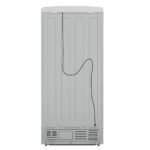 Forno Luigi 33-Inch French Door Refrigerator, 18 cu.ft, White Finish, Antique Brass Handles, ENERGY STAR Certified
