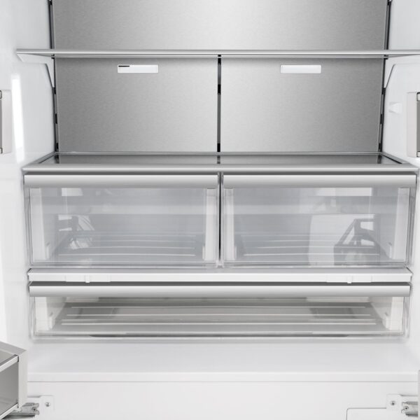 Forno Rivestito Panel Ready Refrigerator, French Door, 36 Inch, Energy Star, Fast Freeze