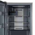 Forno Fortezza 32 Inch Left-Swing Freezer with Standard Trim Grill, Stainless Steel, with Automatic Ice Maker