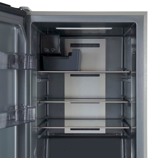 Forno Fortezza 32 Inch Left-Swing Freezer with Standard Trim Grill, Stainless Steel, with Automatic Ice Maker