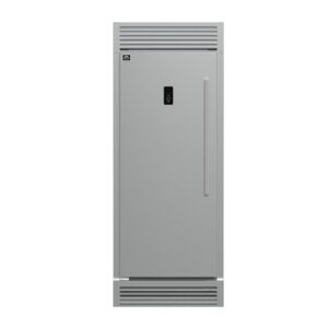 Forno Fortezza 32 Inch Left-Swing Freezer with Standard Trim Grill, Stainless Steel, with Automatic Ice Maker
