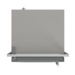 Forno Fortezza 32 Inch Left-Swing Freezer with Standard Trim Grill, Stainless Steel, with Automatic Ice Maker