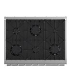 Marco 36-Inch Gas Range Stainless Steel, 6 Burners 67,000 BTU, 5.36 cu.ft