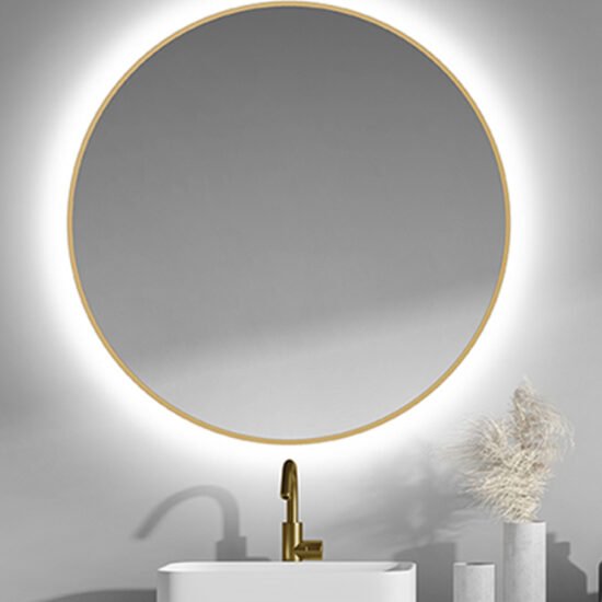 Royo Mirror Ø36" Aura Gold