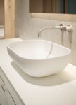 Royo Block Countertop Washbasin - White