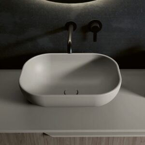 Royo Block Countertop Washbasin - Sand