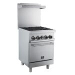 Forno Commerciale 24 Inch Gas Range with 4 Burners