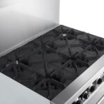 Forno Commerciale 36 Inch Gas Range with 6 Burners