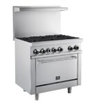 Forno Commerciale 36 Inch Gas Range with 6 Burners