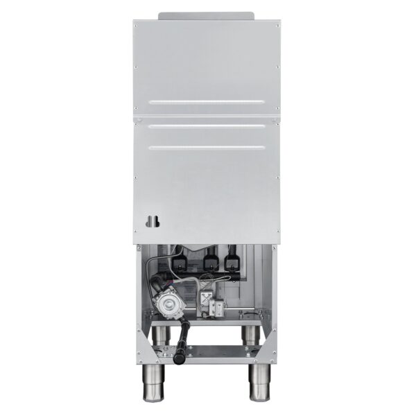 Forno Commerciale Natural Gas Deep Fryer, 3 Burners 90,000 BTU, 40 lbs, Millivolt Control