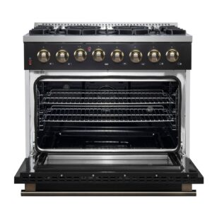 Dual_Fuel_FFSGS6156-36BLK_V1_Front_Door_20Open_2024-12-12.jpg