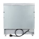 Forno Paolo 36 Inch White Freestanding Electric Range, Stainless Steel, 5.44 cu.ft