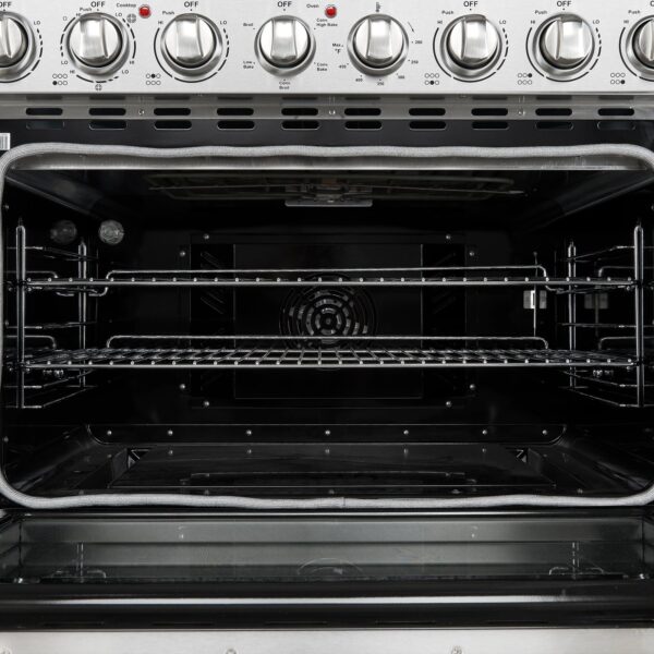 Forno Paolo 36 Inch Freestanding Electric Range, Stainless Steel, 5.44 cu.ft