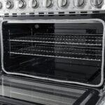 Forno Paolo 36 Inch Freestanding Electric Range, Stainless Steel, 5.44 cu.ft