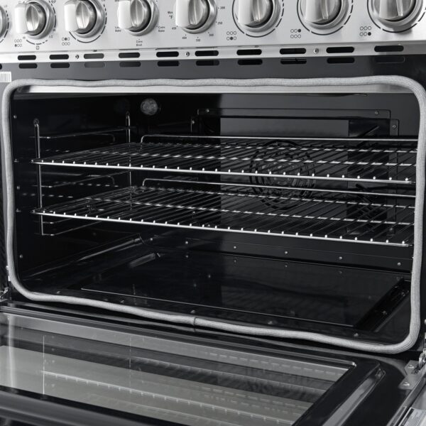 Forno Paolo 36 Inch Freestanding Electric Range, Stainless Steel, 5.44 cu.ft