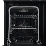 Forno Paolo 48 Inch Freestanding Electric Range in Black with Antique Brass, 6.7 cu.ft