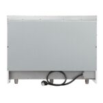 Forno Paolo 48 Inch Freestanding Electric Range in White with Antique Brass, 6.7 cu.ft