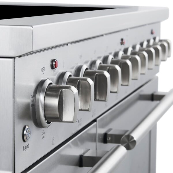 Forno Paolo 48 Inch Freestanding Electric Range, Stainless Steel, 6.7 cu.ft