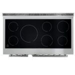 Forno Paolo 48 Inch Freestanding Electric Range, Stainless Steel, 6.7 cu.ft