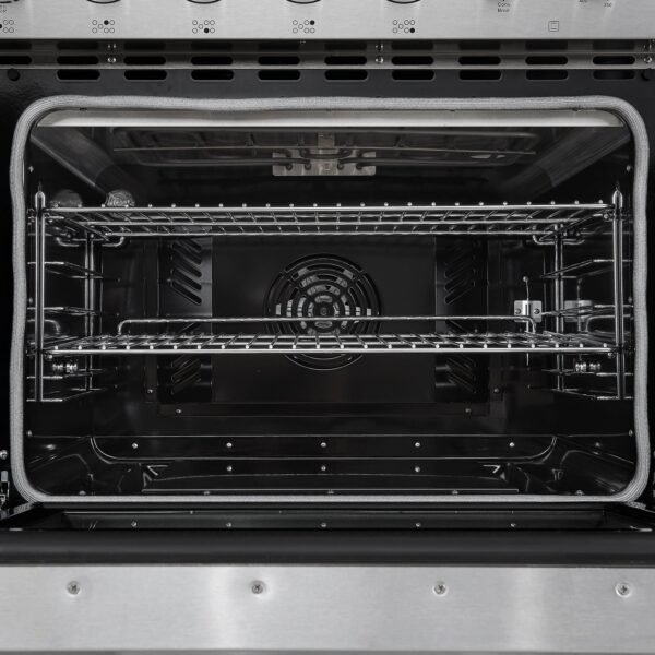 Forno Paolo 48 Inch Freestanding Electric Range, Stainless Steel, 6.7 cu.ft