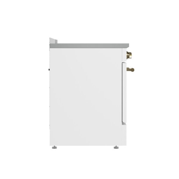 Forno Paolo 30-Inch Freestanding Electric Range, White, 4.38 cu.ft